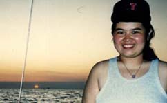 my sailing days... sunset at Manila Bay